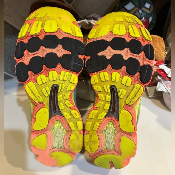 NB NEW BALANCE SNEAKERS RUN WALK ATHLETIC SZ 11.5 880v4 GRAY ORANGE BLACK YELLOW - Picture 14 of 14